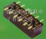 供应1.27mm排针排母，woxconn板对板母座1.27mm厂家
