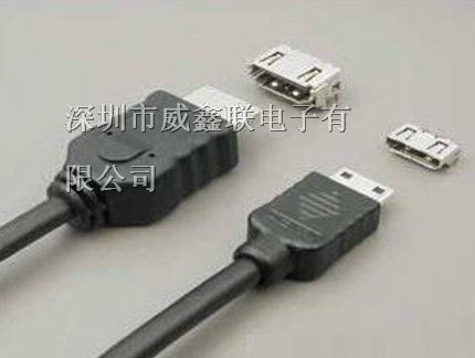 供应1.00mm单排双塑,SMT,H=1.0/1.5mm