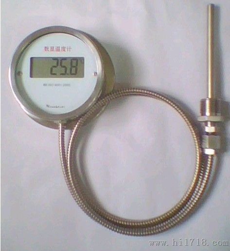 SXM-491金属软管数显温度计