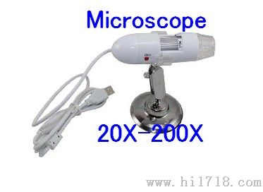 供应高清便携式数码显微镜25X-400X