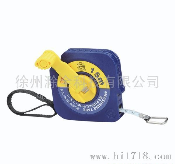 长城精工 08-1系列亚光蓝圆方型盒式长卷尺 10M*12.5MM