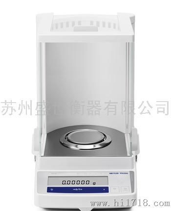 梅特勒托利多基础型分析天平（AB-L系列）0.0001G万分之一天平
