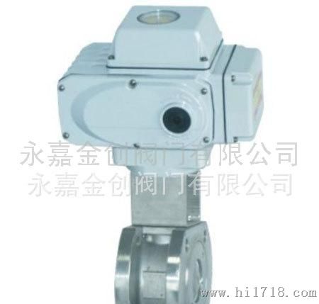 Q971F意大利薄型电动对夹球阀*电动对夹球阀