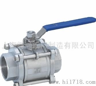 辉顺优质不锈钢内螺纹球阀-Q11F不锈钢内螺纹三片式球阀