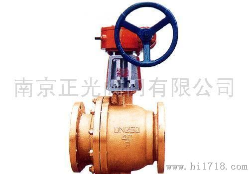 蜗轮传动氧气球阀