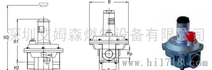 Fiorentini燃气调压阀300-301燃气调压器