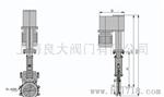 电液动对夹式刀形闸阀，PZ773H，良大阀门