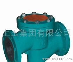 上玉H41J升降式衬胶止回阀