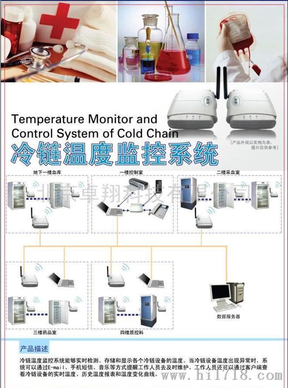 医用冷柜无线温湿度检测系统
