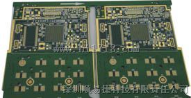深圳PCB打样厂家 黑油沉金 半孔 阻抗 金手指