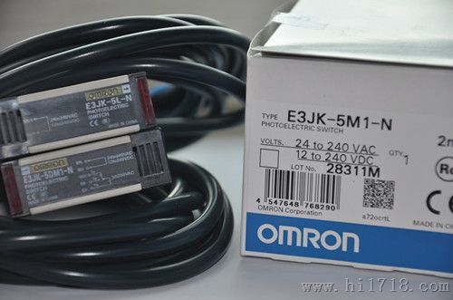 特价现货欧姆龙光电开关E3JK-5M1-N 2M