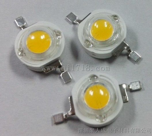 现货供应大功率LED灯珠1W，3W