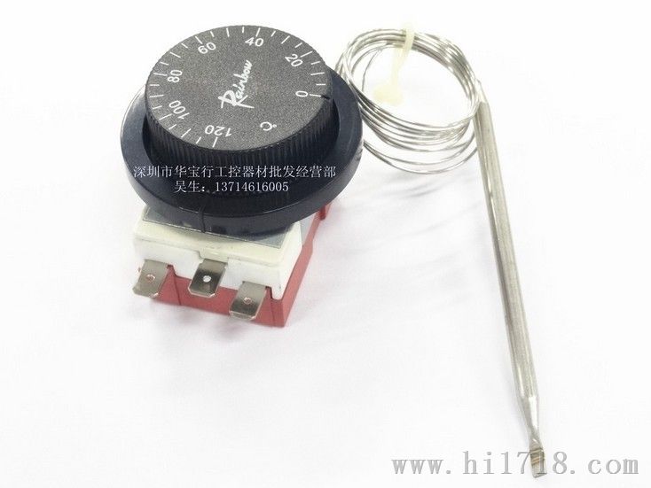 批发TS-120SR韩国彩虹Rainbow可调式机械温控