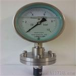 不锈钢隔膜耐震压力表YTPFN-100ML/US-06油水隔离器多钱