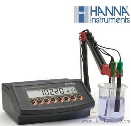 意大利 哈纳 HANNA  HI2216实验室台式微电脑pH测定仪
