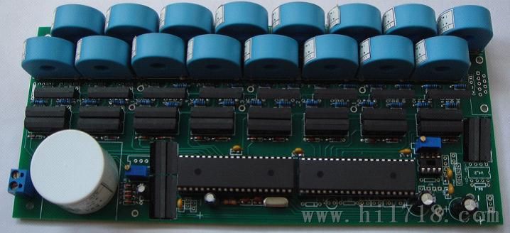 RS232RS485控制交流电流电压循环电量检测板