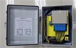 1分16路光纤楼道箱 塑料PC16芯光分路器箱