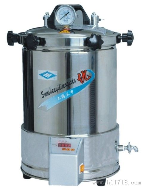 手提式高压蒸汽器三申厂家（18L、24L)