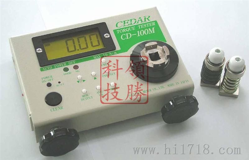 日本思达CED扭力测试仪CD-100M/CD-10M（通过治具测试瓶盖、转轴、电批等扭力值大小）