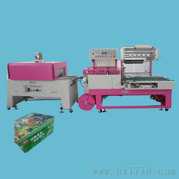 苏州群昌L500s保鲜食品L型全自动包装机保鲜食品收缩封切机