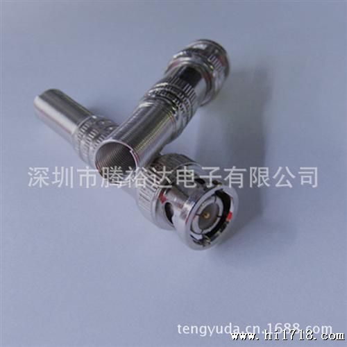BNC连接器 接线包芯 BNC插头 Q9头 BNC75-5 监控配件