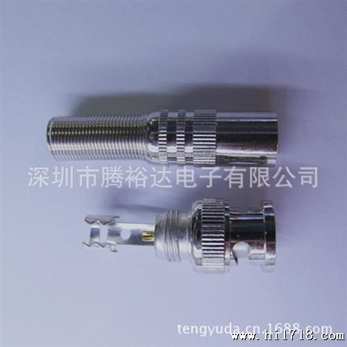 BNC连接器 接线包芯 BNC插头 Q9头 BNC75-5 监控配件