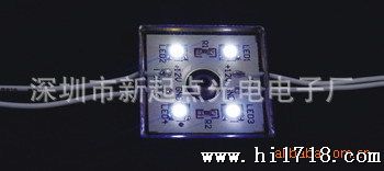 LED四灯白光贴片模组，LED方形单色4灯贴片水模组