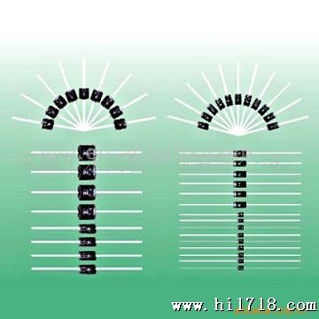 TVS瞬变直插二管 1500W 1.5KE6.8--440A 原装台湾芯片 