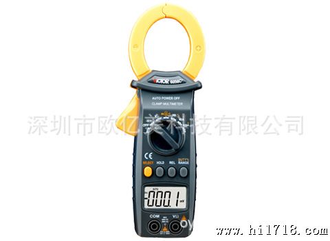 【】供应流钳形表VC6056C+ 直流600A电流表/电容/频/温度