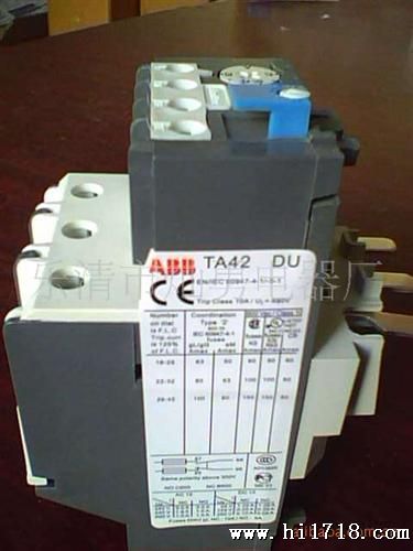 供应ABB热过载继电器TA25DU-(0.1-0.16A)