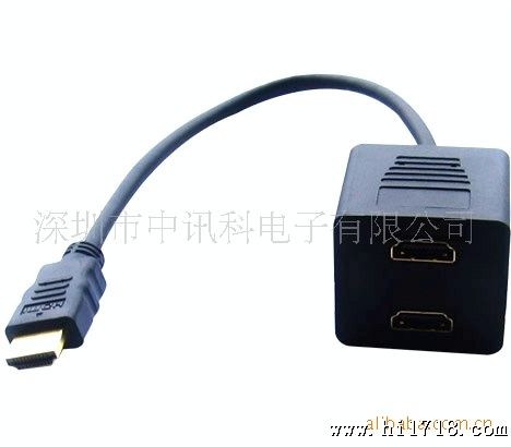 供应DVI TO HDMI 双胞胎连接线