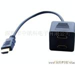 供应DVI TO HDMI 双胞胎连接线