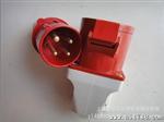 CEE工业水插座 插头 航空插座 连接器4芯63A插头4*63A 整套