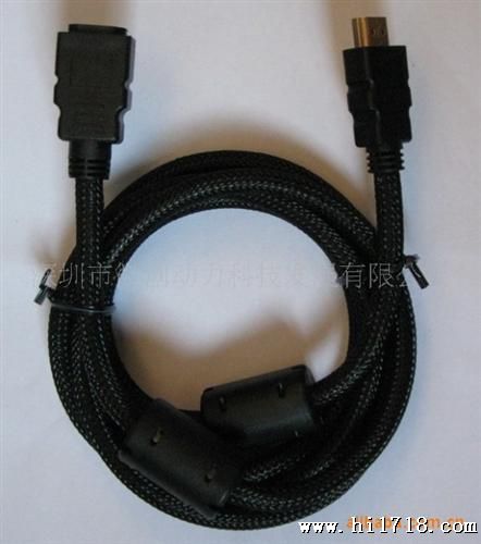 供应高清晰HDMI-HDMI线1.5米 黑色