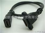 HDMI高清线 母对母带耳朵 1.4版HDMI高清线