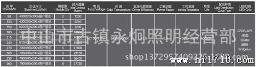 厂家供应LED模块路灯 300W单颗 多功能LED灯具