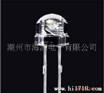 亮LED 正白 F5草帽 圆头