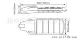 120W LED路灯灯头 新款模块化灯头 （普瑞45mil芯片）