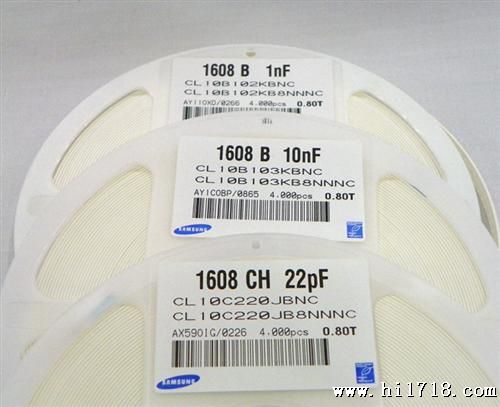 三星陶瓷电容现货CL10C5R1CB 0603NPO 5.1P（保原装，价格）