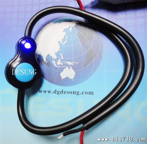 诚信厂家供应DUNG德崧带线水按钮开关