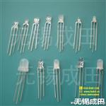 F3红蓝双色共阴LED发光二管,亮双色LED