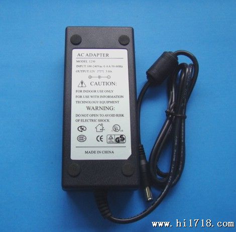 优质桌面式12V3A电源适配器12V3A开关电源