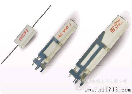 RX27-1/1V 功率型瓷壳线绕电阻器 水泥电阻 变频器遥控门配用