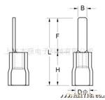 供应本源 DBV1.25-14 片形预缘端子