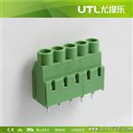 厂家供应 MU4H6.35 间距6.35 欧式接线端子 PCB线路板端子