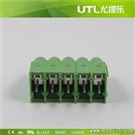 厂家供应 MU4H6.35 间距6.35 欧式接线端子 PCB线路板端子