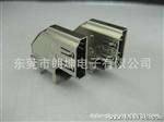HDMI连接器 母头侧插式DIP 二排针铜壳镀镍/镀金