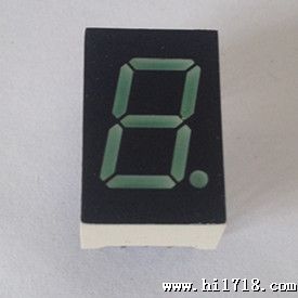  0.50英寸 一位数码管 型号5011 (绿)