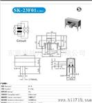 SK-23F01迷你拔动开关