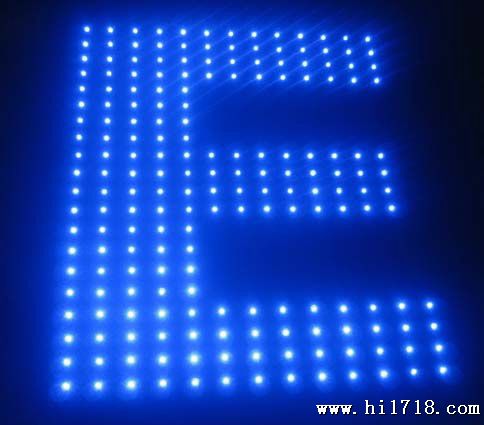 镀锌板烤漆LED点阵字